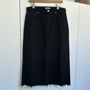 Agolde Della skirt size 30 NWT